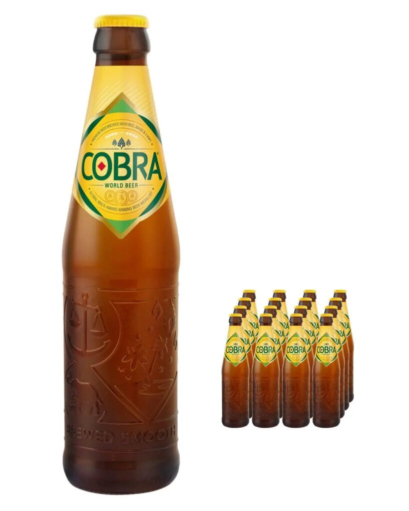 Cobra Extra Smooth Premium Lager Beer 12 x 330 ml