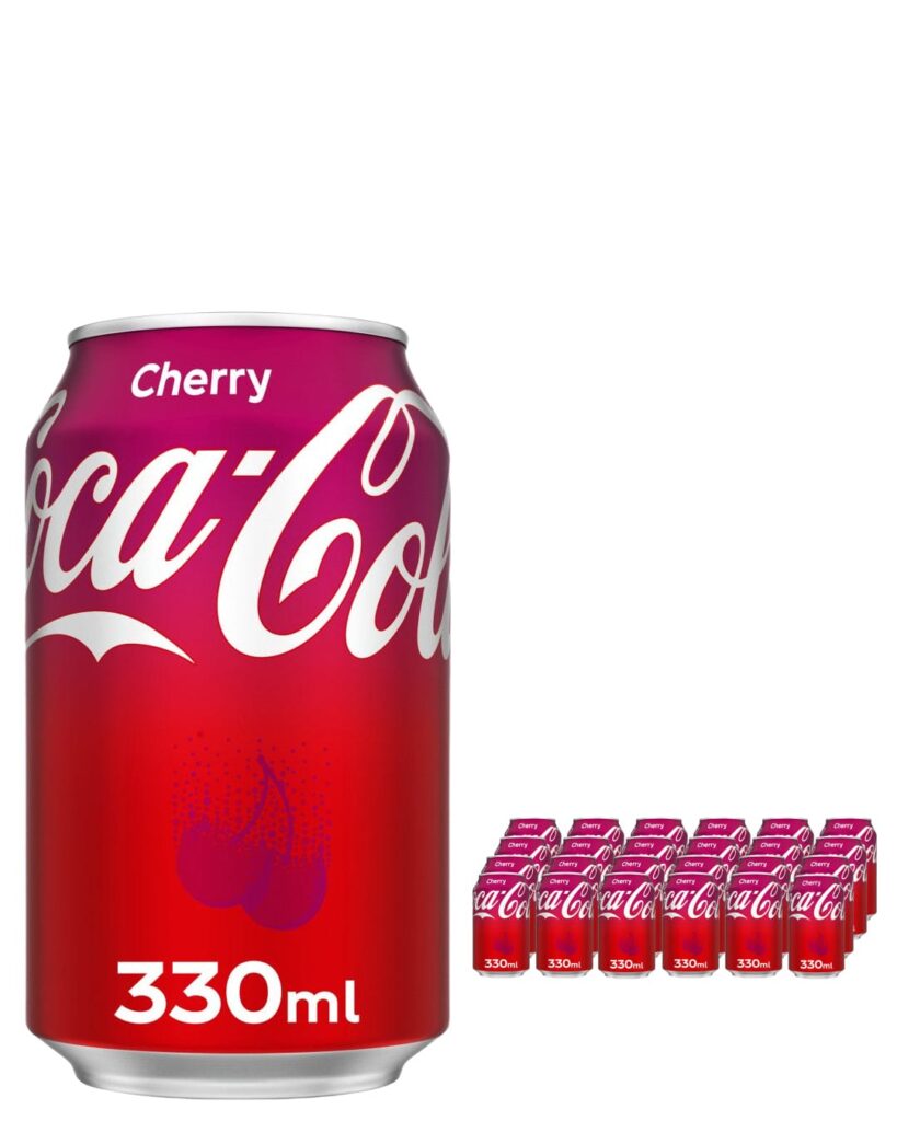 Coca Cola Cherry Can 24 x 330 ml Packs