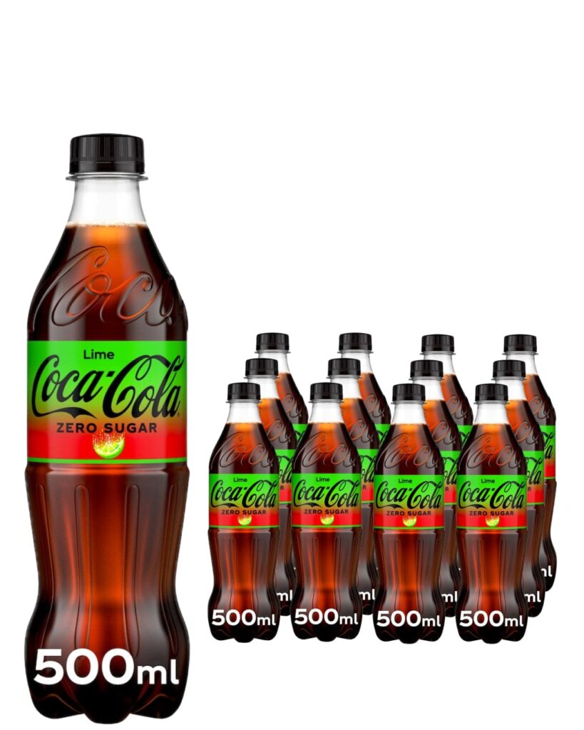 Coca-Cola Zero Sugar Lime 12 x 500 ml Packs