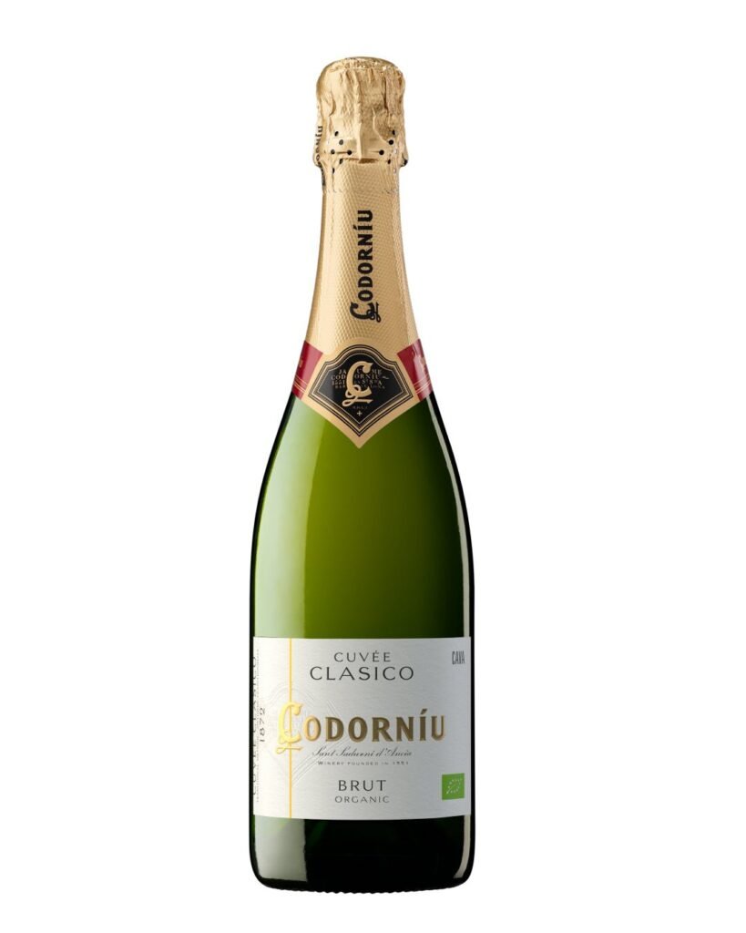 Codorniu Clasico Cuvee Brut Organic White Sparkling Wine 75 cl