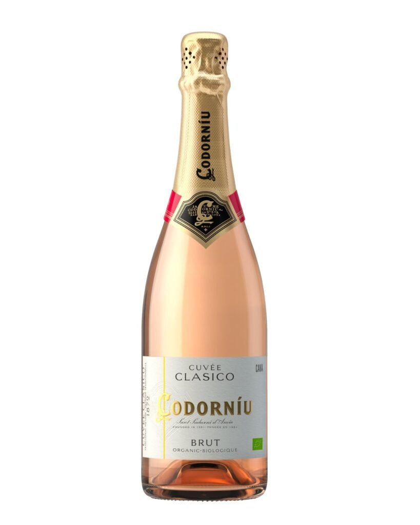 Codorniu Clasico Cuvee Rosado Rose Sparkling Wine 75 cl