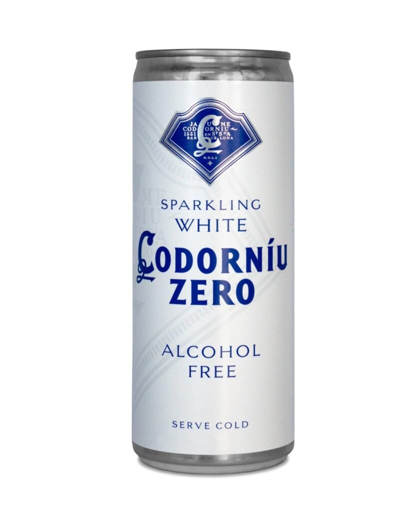 Codorniu Zero Alcohol Free Sparkling White Wine 250 ml