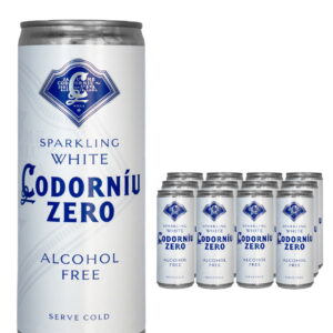 Codorniu Zero Alcohol Free Sparkling White Wine Multipack, 12 x 250 ml