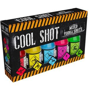 Cool Shot Mixed Vodka Shots Pack, 5 x 20 ml