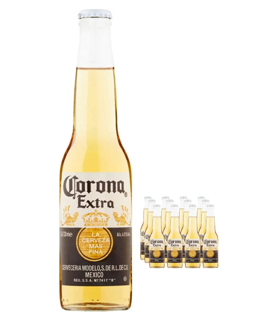 Corona Extra Lager Beer Bottle 12 x 330 ml