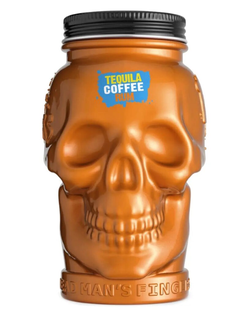 Dead Man's Fingers Limited Edition Tequila Coffee Rum Mason Jar 50 cl