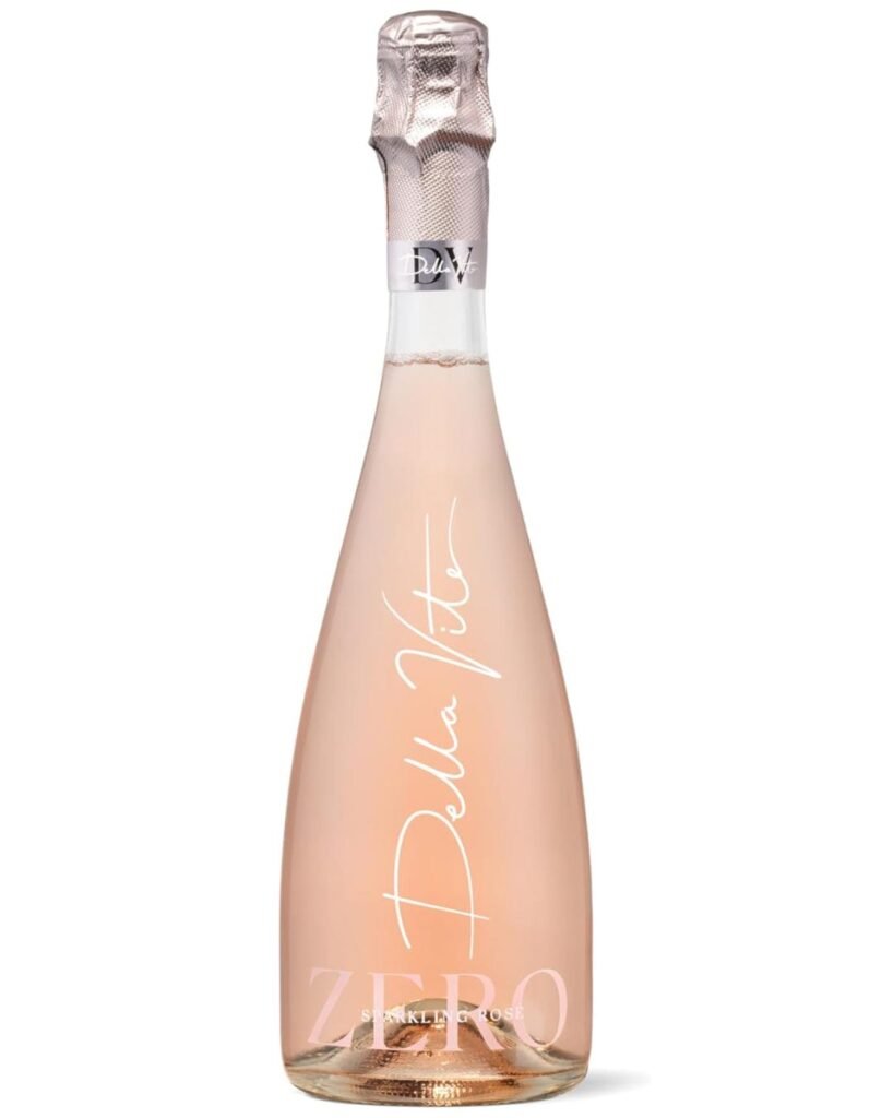 Della Vite Zero Sparkling Rosé Wine 75 cl