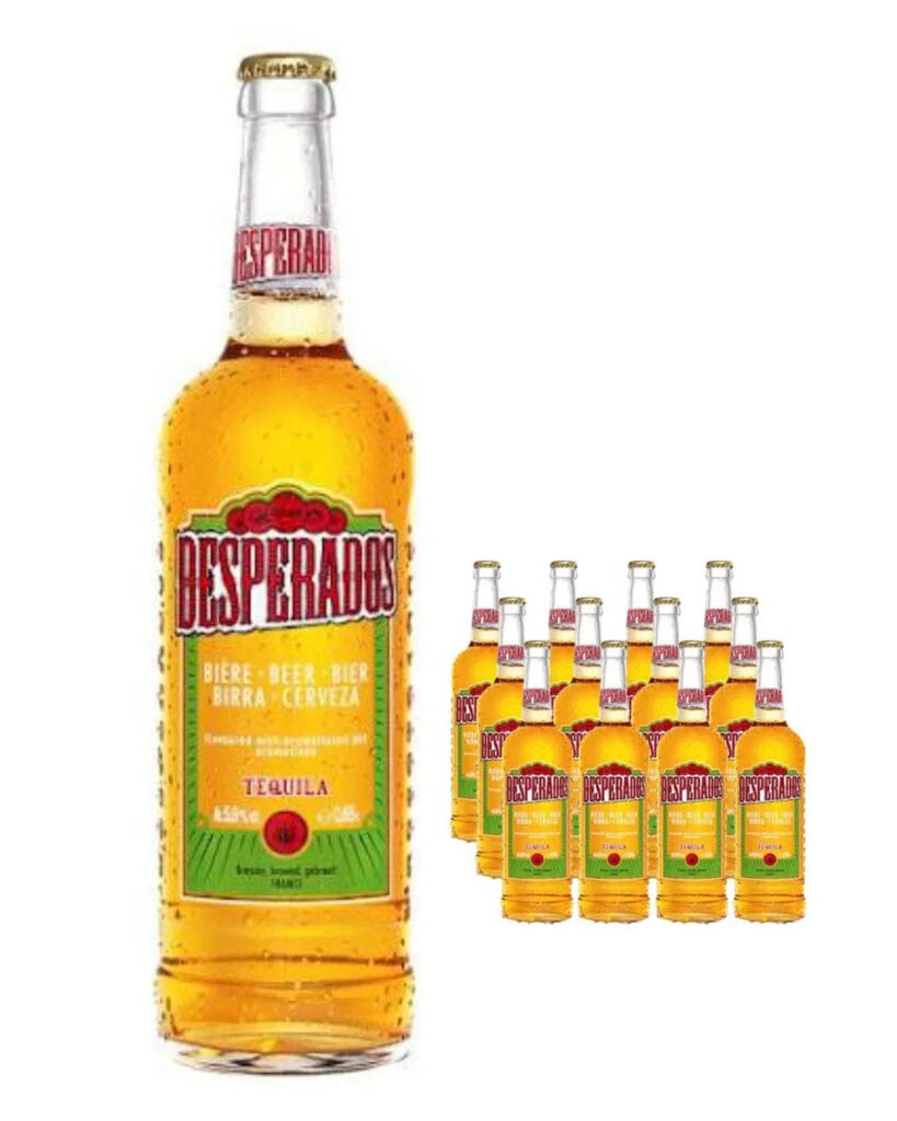 Desperados Premium Tequila Lager Bottle 12 x 650 ml