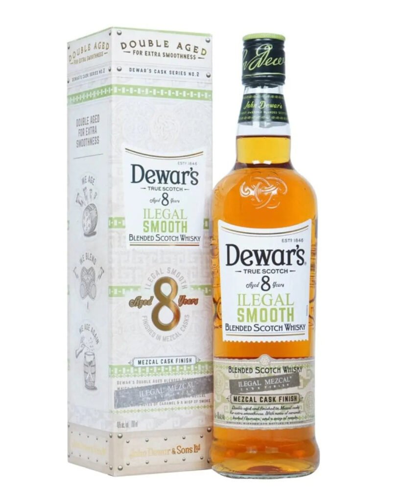 Dewars Illegal Smooth 8 Year Old Blended Scotch Whisky 70 cl