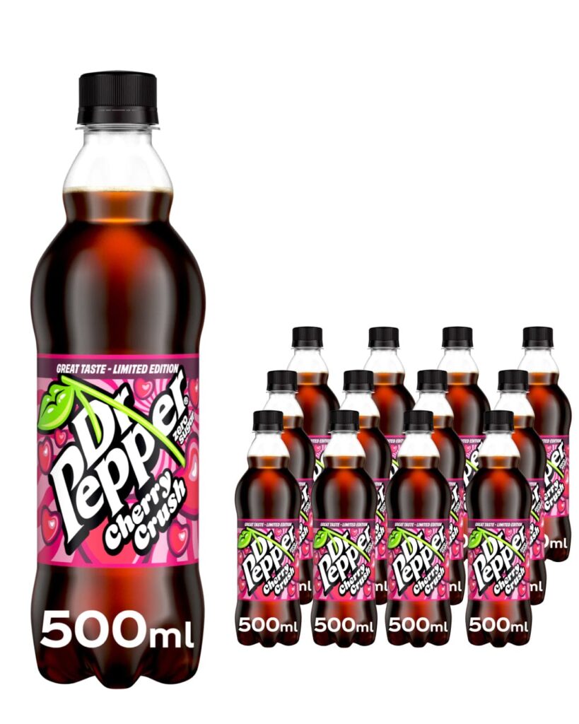 Dr Pepper Zero Cherry Crush 12 x 500 ml Pack