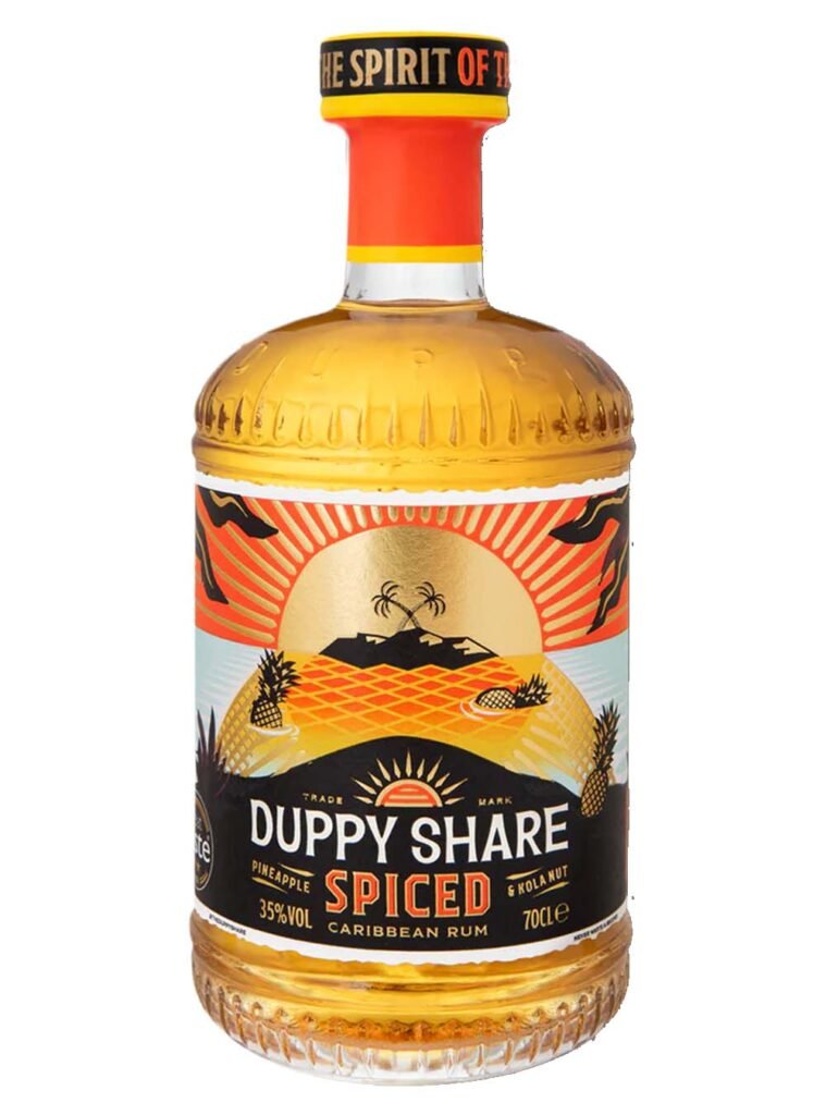 Duppy Share Spiced Caribbean Rum 70 cl