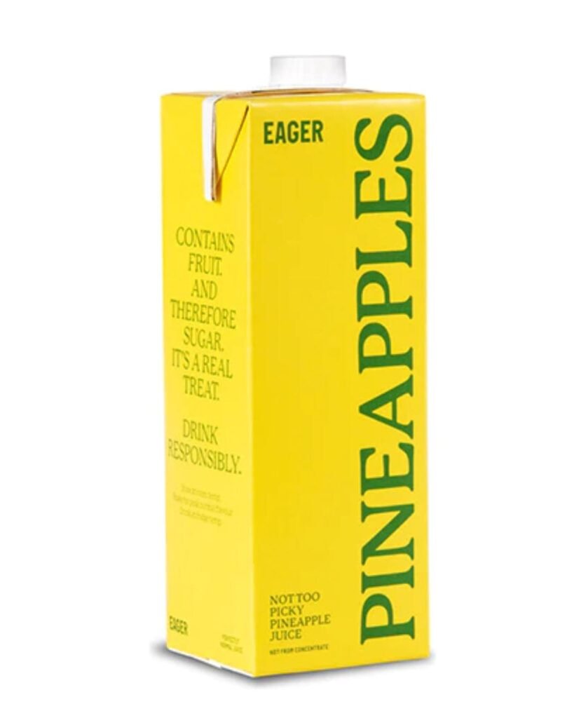 Eager Pineapple Juice 1 L