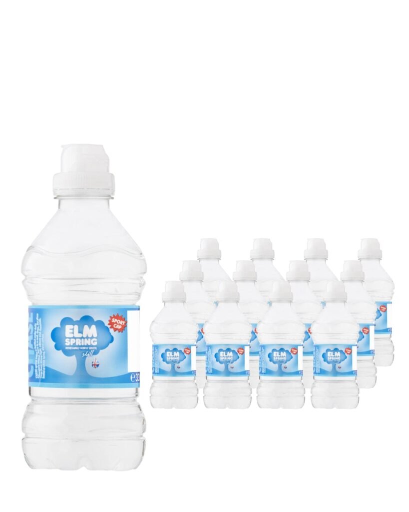 Elm Spring Still Mineral Sports Cap Bottle Water 24 x 330 ml