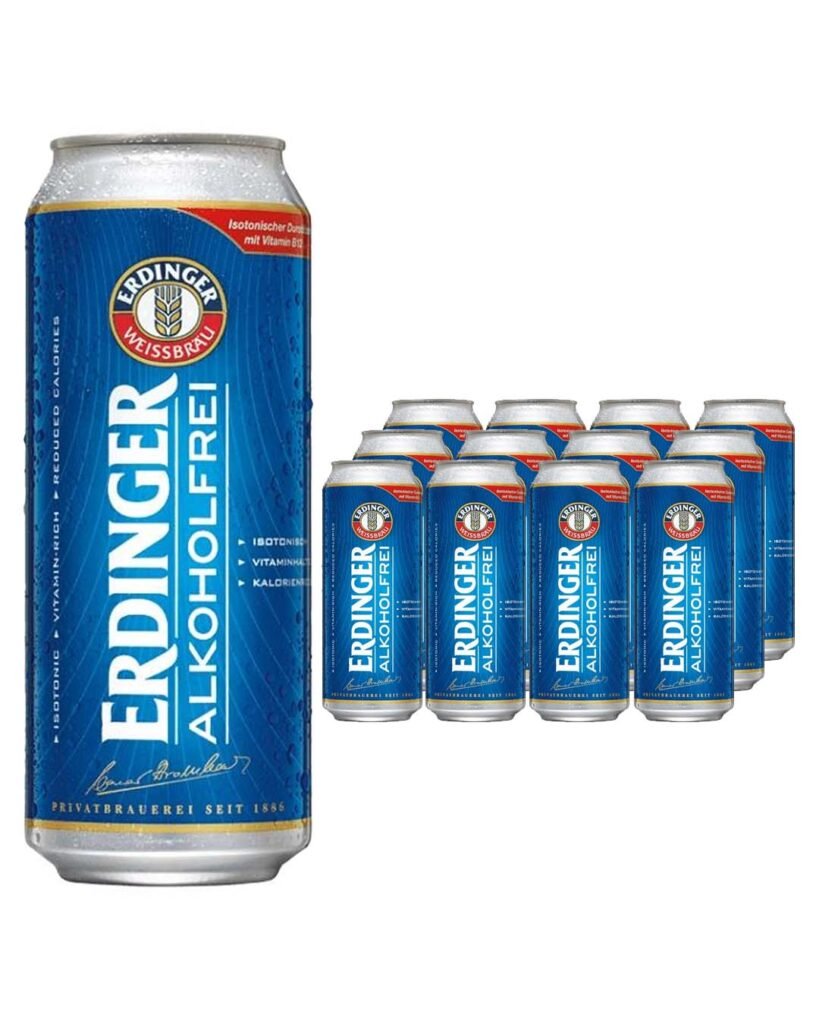 Erdinger Alkoholfrei Alcohol Free Wheat Beer 12 x 500 ml