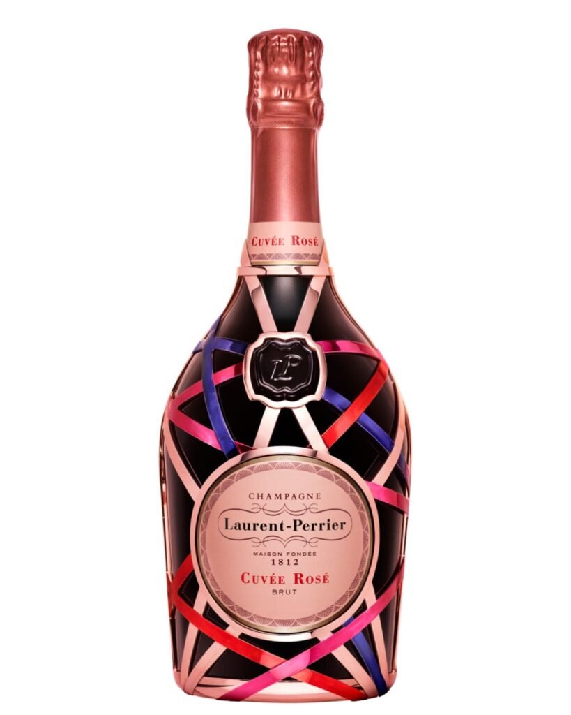Laurent-Perrier Cuvée Rosé Ribbons Champagne Limited Edition 75 cl