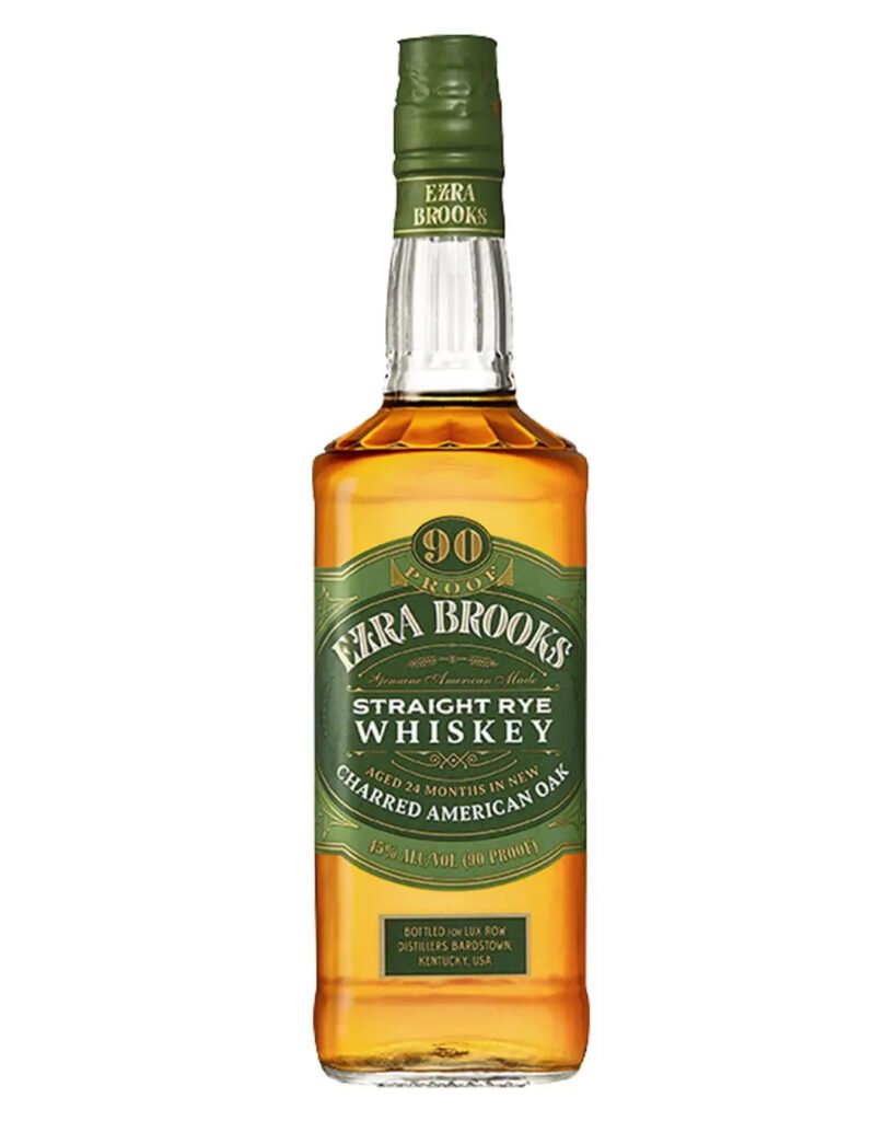 Ezra Brooks Straight Rye Whiskey 70 cl