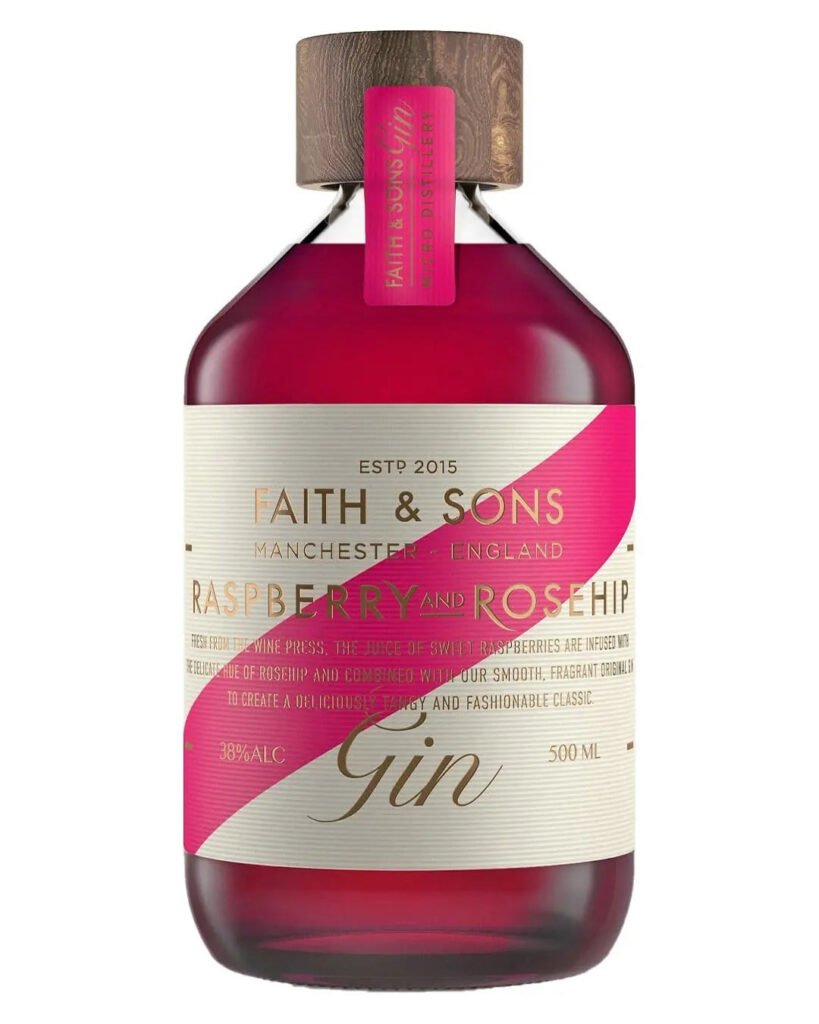 Faith & Sons Raspberry & Rosehip Gin 50 cl