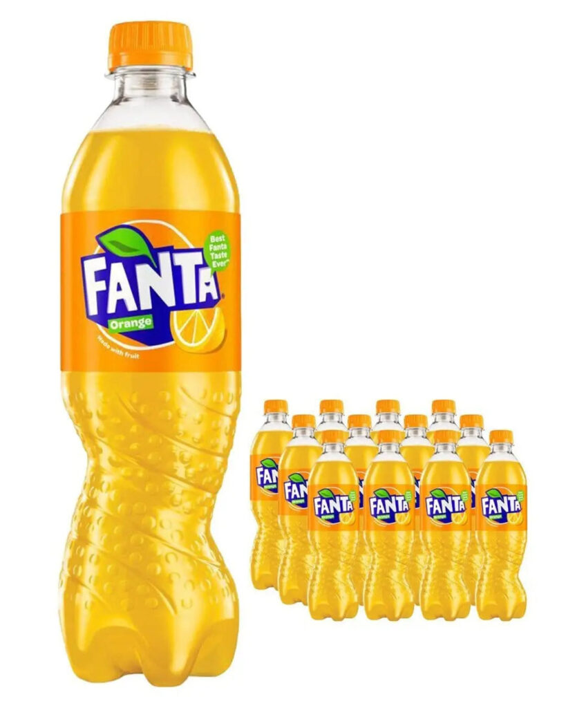 Fanta Orange Plastic Bottle 12 x 500 ml PacK