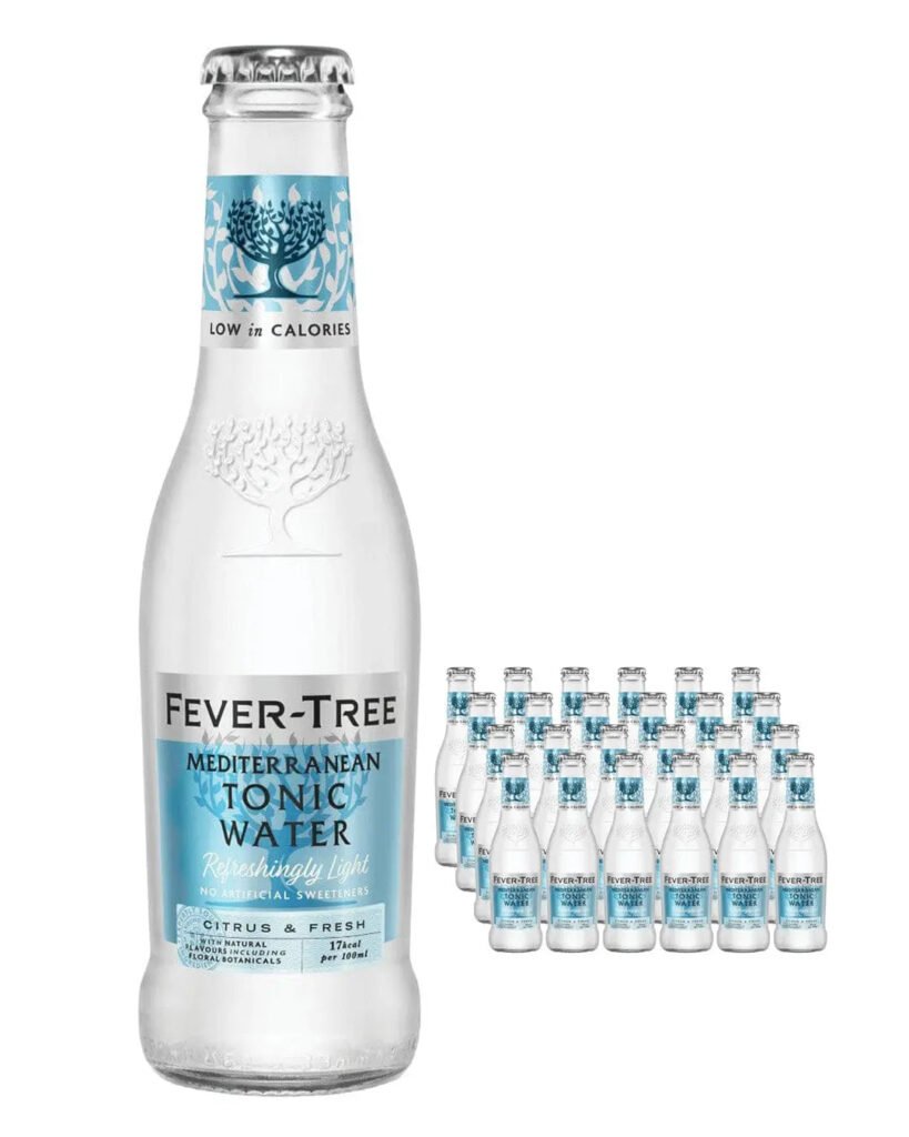 Fever-Tree Light Mediterranean Tonic Water 24 x 200 ml