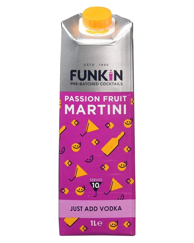 Funkin Passion Fruit Martini Cocktail Carton 1 L