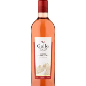 Gallo Family Vineyards White Zinfandel Rose Wine, 75 cl