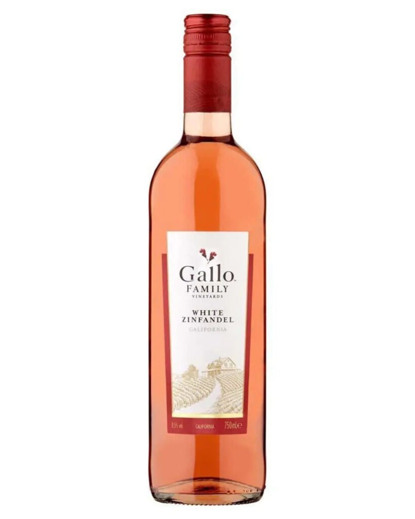 Gallo Family Vineyards White Zinfandel Rose Wine 75 cl