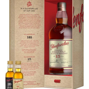 Glenfarclas 15 Year Old Single Malt Whisky Tasting Gift Set, 70 cl