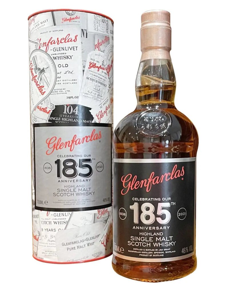 Buy Glenfarclas 185th Anniversary Single Malt Scotch Whisky 70 cl