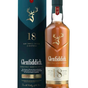 Glenfiddich 18 Year Old Single Malt Scotch Whisky, 70 cl