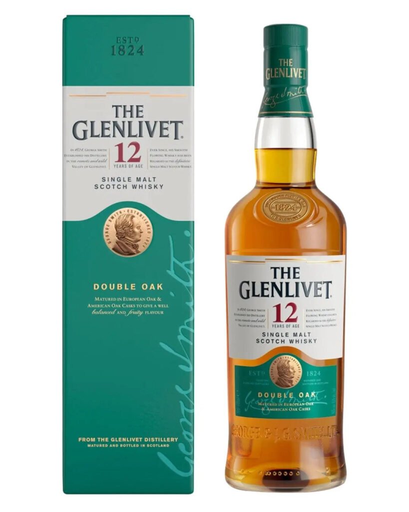 Glenlivet 12 Year Old for Sale Single Malt Scotch Whisky, 70 cl