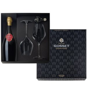 Gosset Grand Reserve Champagne Gift Set, 75 cl