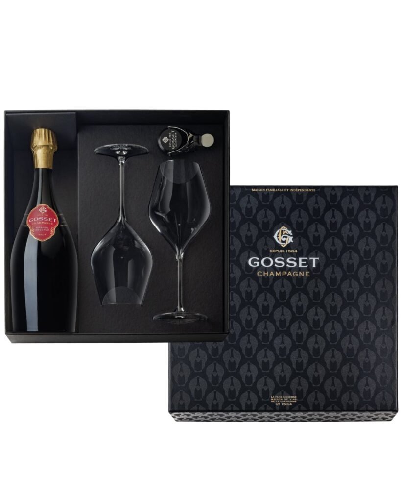 Gosset Grand Reserve Champagne Gift Set 75 cl