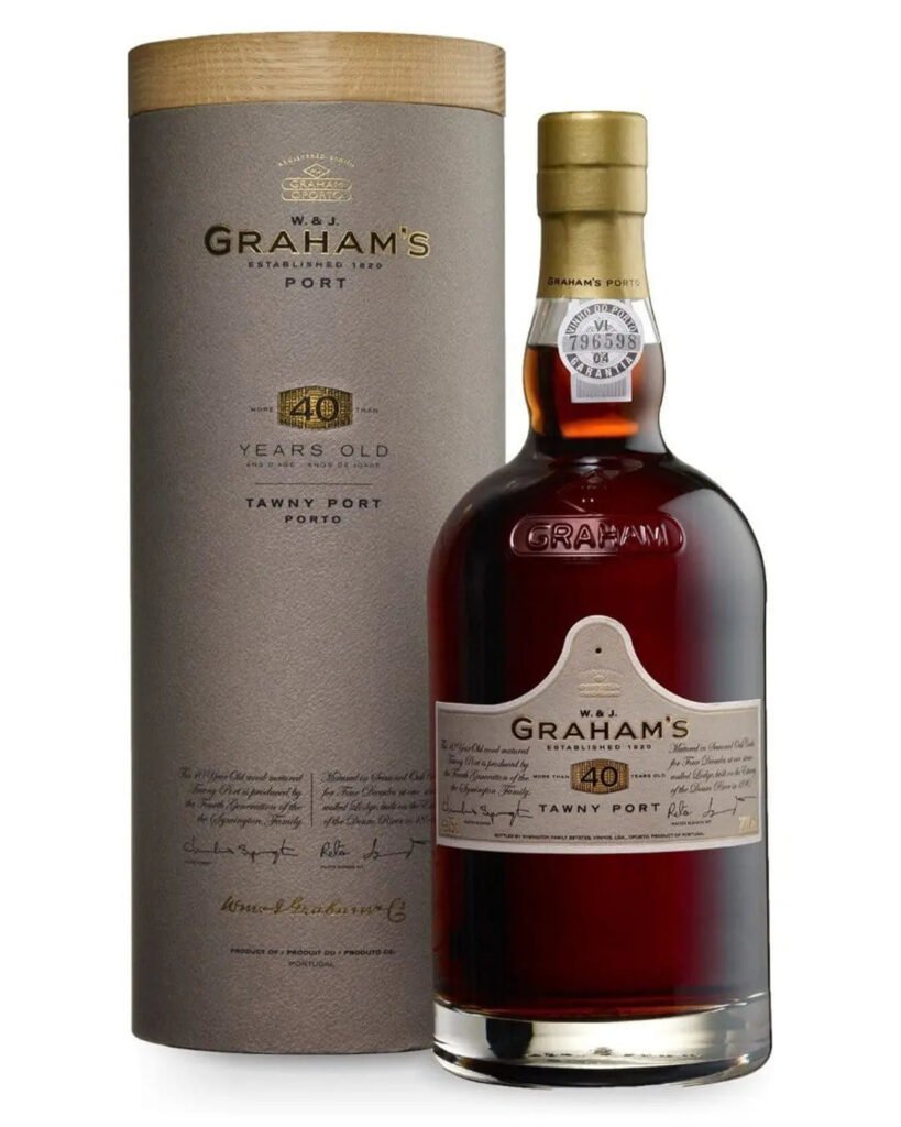 Graham’s 40 Year Old Tawny in Leather Tube 75 cl