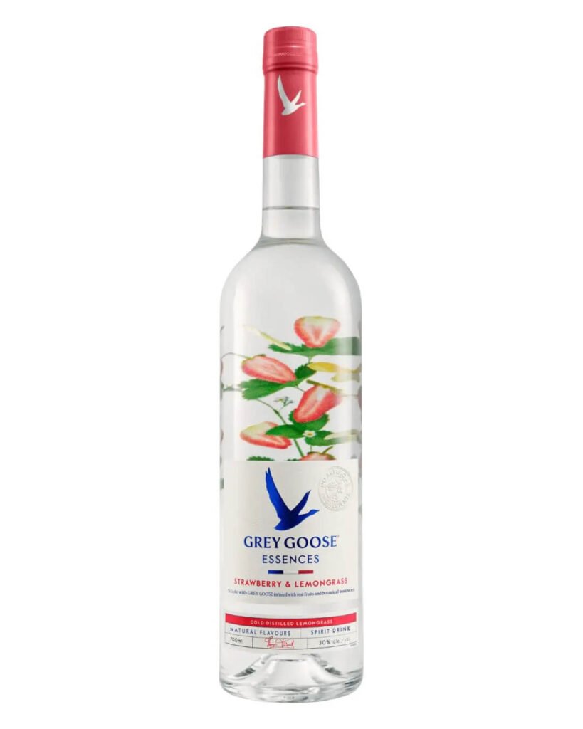 Grey Goose Essences Strawberry & Lemongrass Vodka Based Spirit 70 cl