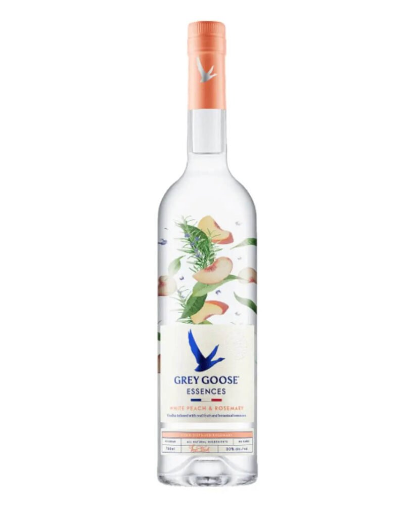Grey Goose Essences White Peach & Rosemary Vodka Based Spirit 70 cl