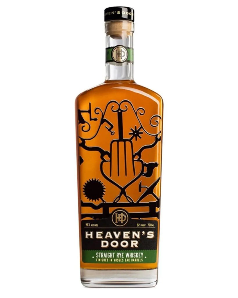 Heaven's Door Tennessee Straight Rye Bourbon Whiskey | Bob Dylan 70 cl