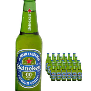 Heineken 0.0% Alcohol Free Beer Bottle 24 x 330 ml