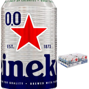 Heineken Alcohol Free Beer Can 24 x 330 ml Pack
