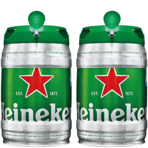 Heineken Premium Lager Mini Keg Duo 2 x 5 L