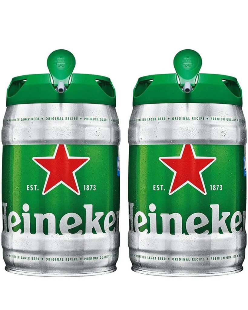 Heineken Premium Lager Mini Keg Duo 2 x 5 L