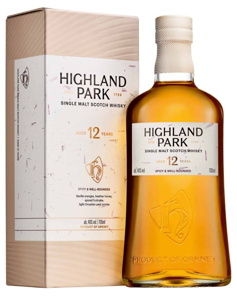 Highland Park 12 Year Old Single Malt Whisky 70 cl