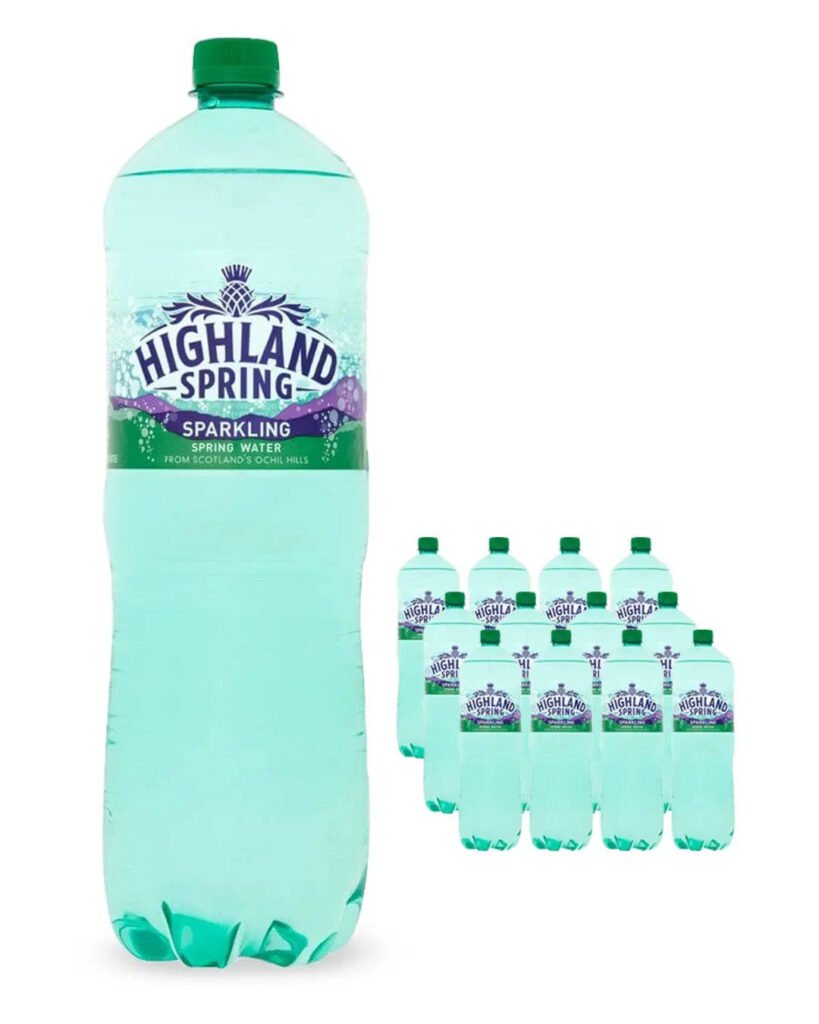 Highland Spring Sparkling Mineral Water 12 x 1.5 L