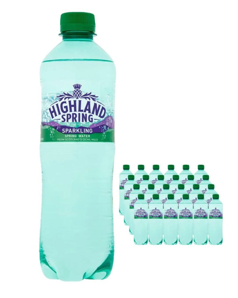 Highland Spring Sparkling Mineral Water 24 x 500 ml