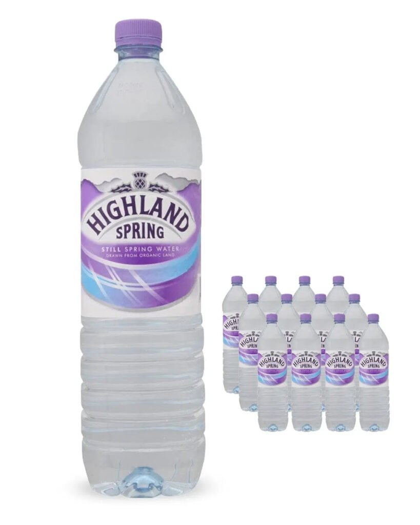 Highland Spring Still Mineral Water 12 x 1.5 L
