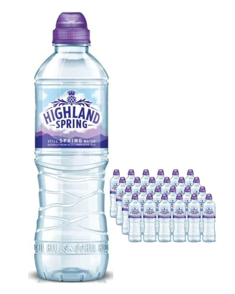 Highland Spring Still Sport Cap Water Bottle 24 x 500 ml