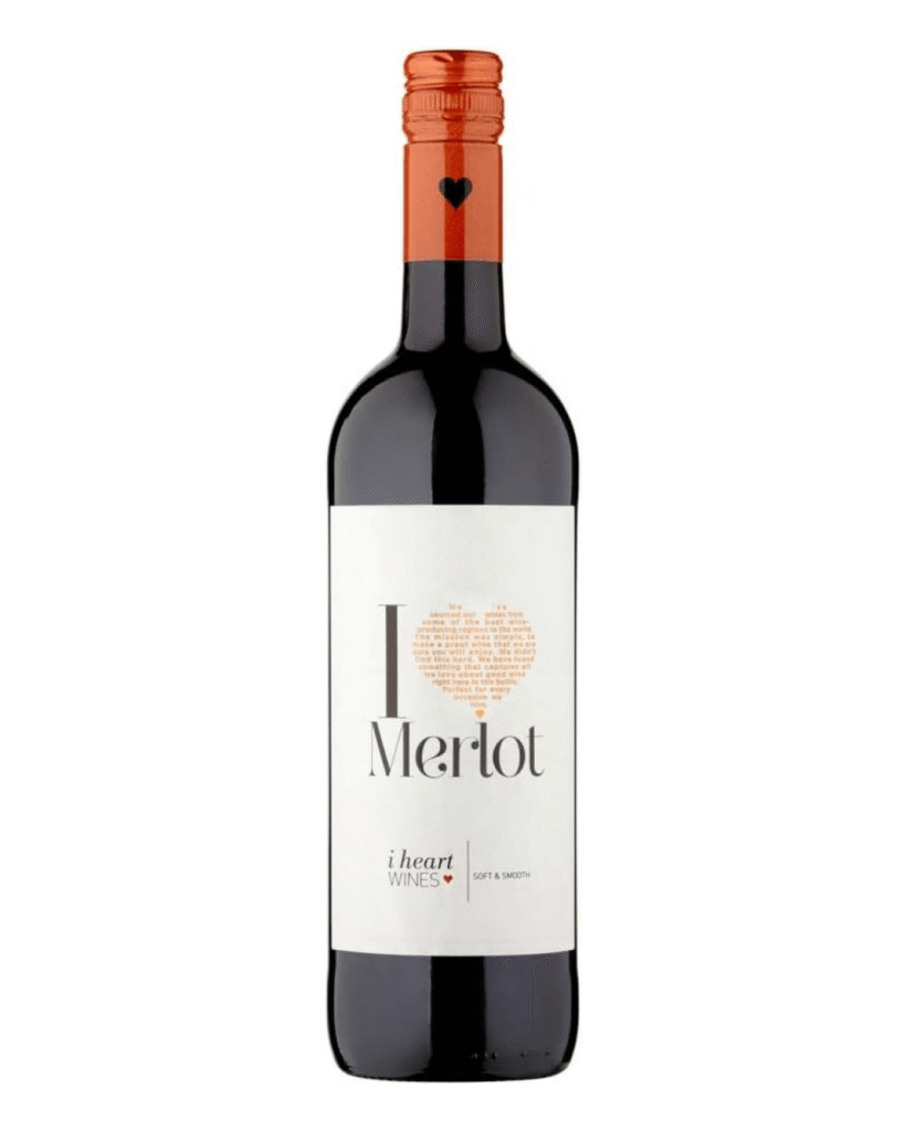 I Heart Merlot Red Wine 75 cl