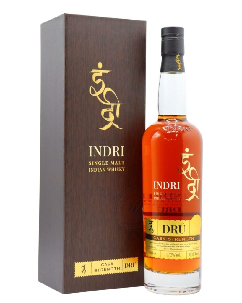 Indri Drú Cask Indian Single Malt Whisky 70 cl