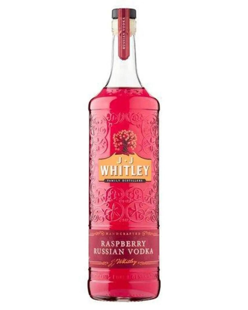 J.J. Whitley Raspberry Vodka 70 cl