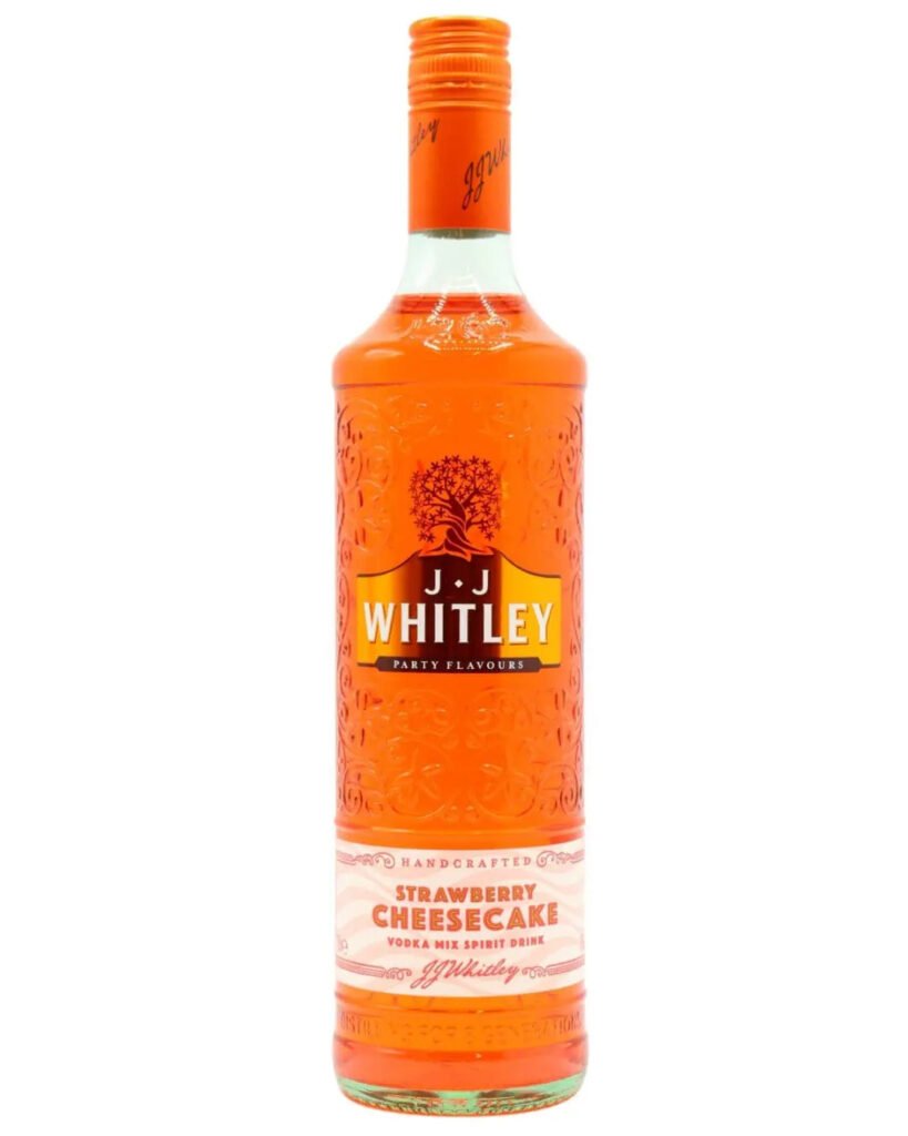 J.J. Whitley Strawberry Cheesecake Vodka Mix Spirit Drink 70 cl
