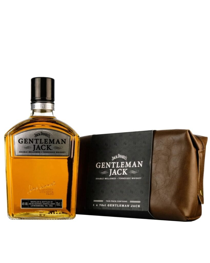 Jack Daniel's Gentleman Jack Whiskey Washbag Gift Set 70 cl
